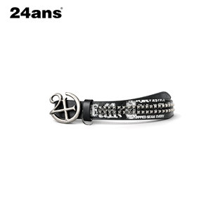 轻亚punk皮带 ⑴朋克印花⑵手工铆钉⑶定制带头 LTD 24ANS