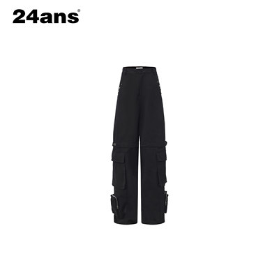 24ANS LTD 朋克grunge裤子⑴多穿夏日设计⑵拉链可调节⑶手工铆钉