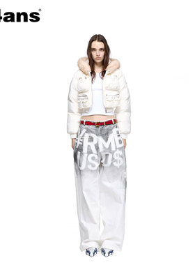 24ANS LTD已有10年专注于做服装设计 | 立体口袋羽绒服黑/白