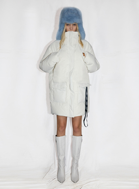 24ans 羽绒款-国标绒252g 棉款-棉260g 两种选择｜长款羽绒服棉服