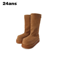 24ans 一款能包裤腿儿的雪地靴｜真牛皮 内里450g大毛