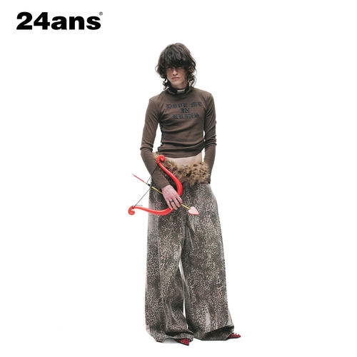 24ANS LTD 朋克grunge牛仔⑴精炒盐工艺⑵定制斑驳面料⑶oversize