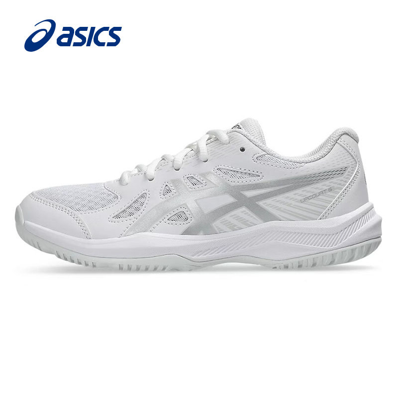asics亚瑟士童鞋儿童羽毛球鞋UPCOURT 6 GS比赛训练运动鞋子女鞋图片