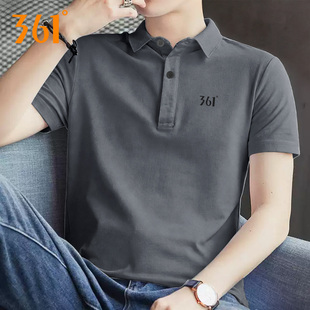 361男短袖POLO衫2026夏季新款运动T恤透气半袖夏装男上衣官方正品
