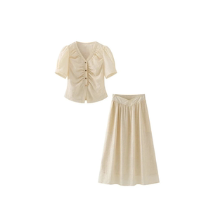 洋气减龄淑半身裙气质夏套装 珩绣2025新款 2988  树林专属福利