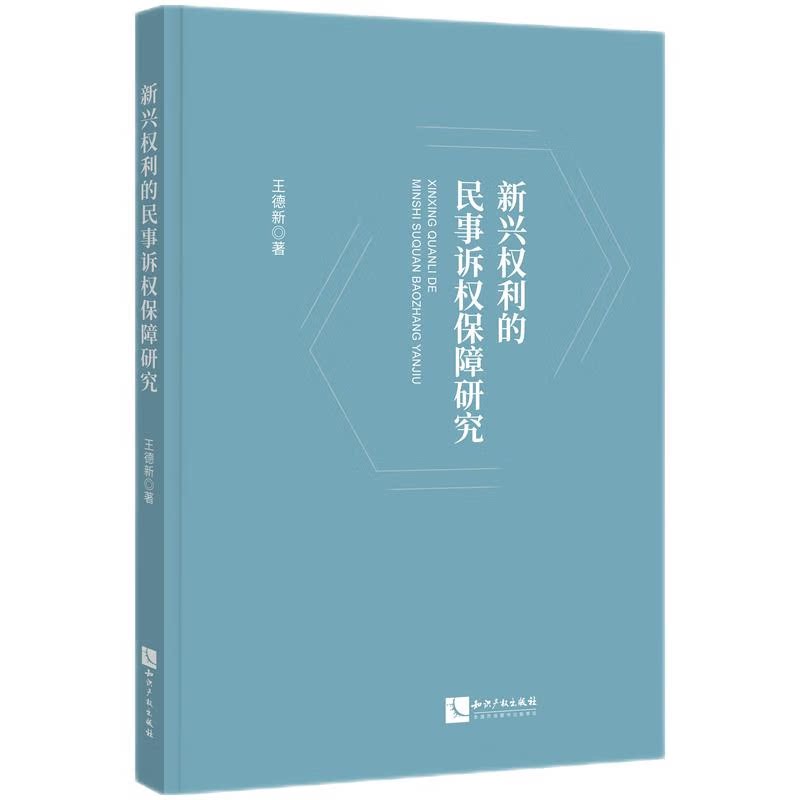 正版2025新书 新兴权利的民事诉权保障研究 王德新 知识产权出版社9787513098427