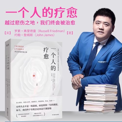 【认准正版】一个人的疗愈 樊登推荐 一本让人放声大哭的疗愈书 越过悲伤之地我们终会被治愈互助会谈自我练习开启自我疗愈之旅