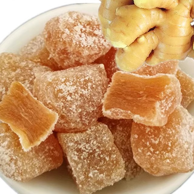 乳山御姜堂原味水晶蜜姜嫩姜糖蜜饯果脯姜脯糖姜块生姜片500g包邮