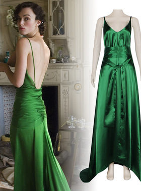 赎罪绿连衣裙电影cos服Cecilia Thales塞西莉亚泰丽思cosplay绿色