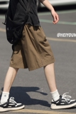 日系ins短裤夏季薄款潮流牌宽松男生休闲运动五分K317TP35控58，男装牛仔裤，电商A102B
