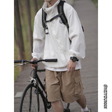 夏季斜拉链冲锋衣外套日系cityboy薄款夹克防晒衣HY335TP45控68，男装夹克，电商A102B