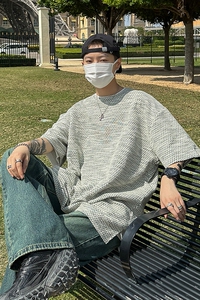 休闲百搭款小香风短袖圆领透气舒适纹理打底T恤衫HY541P45控68图片 休闲百搭款小香风短袖圆领透气舒适纹理打底T恤衫HY541P45控68图片