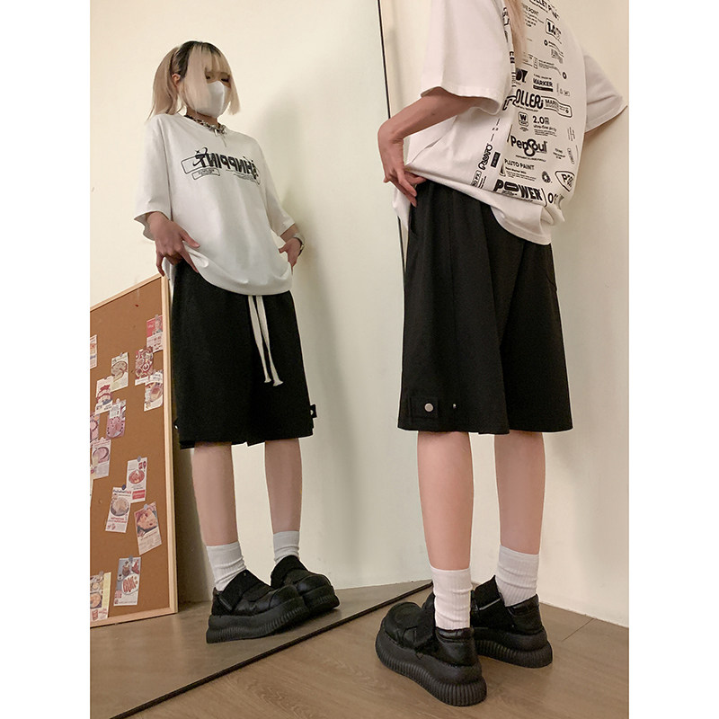 美式高街vibe短裤简约休闲运动青春校园风短裤K546TP30控49,男装休闲裤,电商A102B