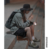 夏季斜拉链冲锋衣外套日系cityboy薄款夹克防晒衣HY335TP45控68，男装夹克，电商A102B