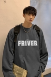 wassuphappy长袖t恤男秋冬季美式潮流内搭上衣服情侣百搭打底衫，男装T恤，电商A102B