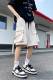 小众设计工装裤大口袋潮流松紧腰休闲裤式潮牌速干裤K533TP30控49，男装休闲裤，电商A102B