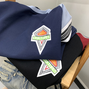 潮牌美式拼接色短袖街头痞帅ins风篮球服T恤上衣HY536TP35控58图片 潮牌美式拼接色短袖街头痞帅ins风篮球服T恤上衣HY536TP35控58图片