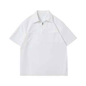 cityboy潮牌多口袋衬衫男短袖polo衫上衣服T恤短袖HY298TP45控68图片