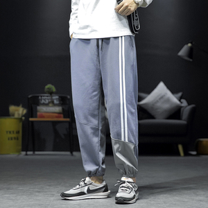 运动裤男士抽绳束脚男裤子休闲卫裤篮球训练潮流T,女士派克服怎么搭配裤子图片
