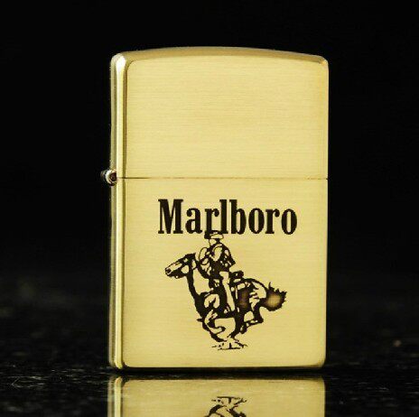 ZIPPO原装正品打火机 纯铜万宝路 骏马奔腾 西部牛仔奔马 限量版