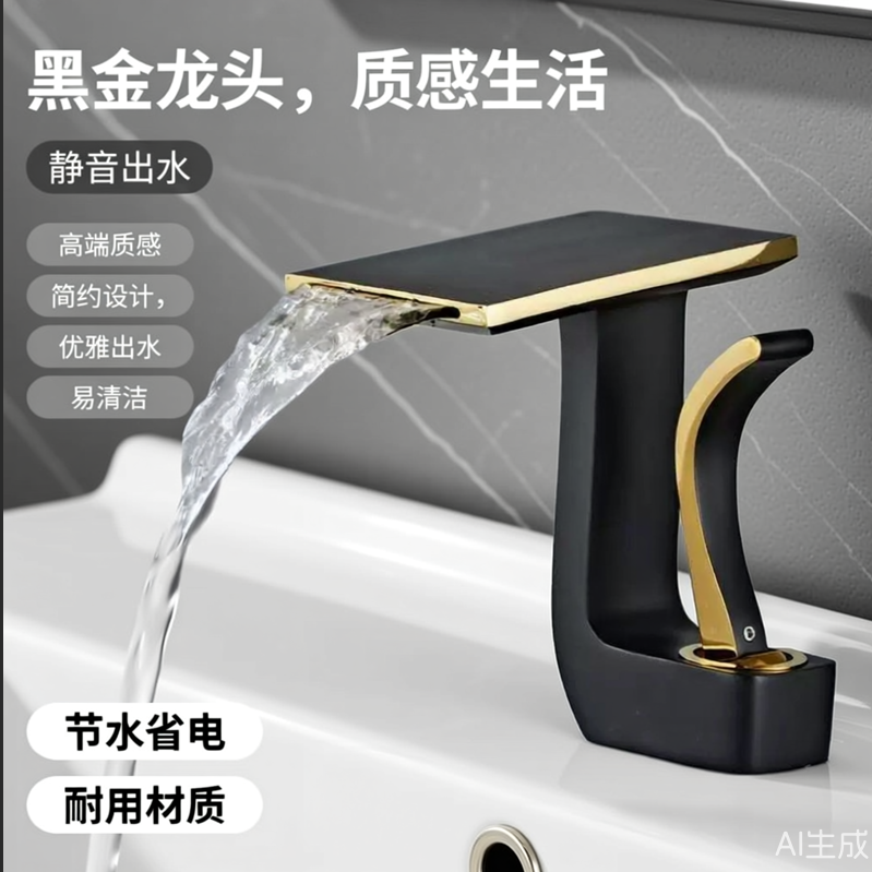 轻奢水龙头铂里恩全铜