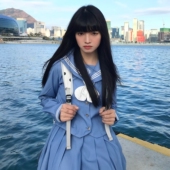 学院风套装 原创水色jk水手服校供感JK制服长短袖 水方晴 一封信