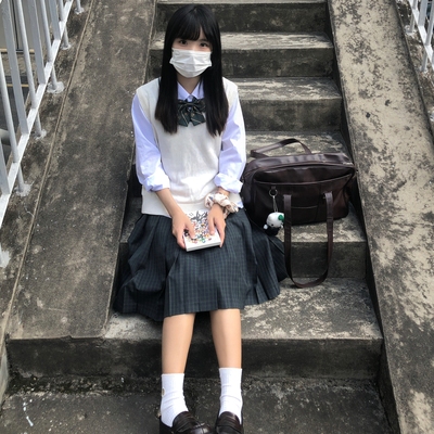 一封信JK短裙学院风jk格裙校供感