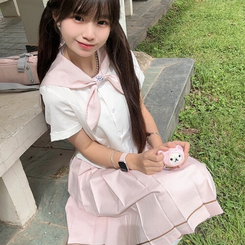 一封信兔耳衬衫jk制服