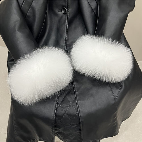 狐狸毛袖口袖套定做单买单卖