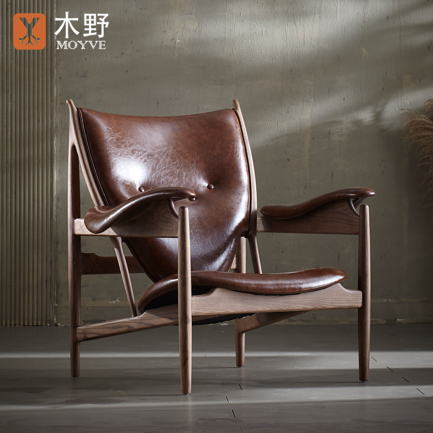 木野休闲沙发椅子真皮舒适居家小沙发办公室个性单人懒人实木座椅,住宅家具,沙发椅,淘宝优惠券,粉丝福利购,淘宝优惠卷