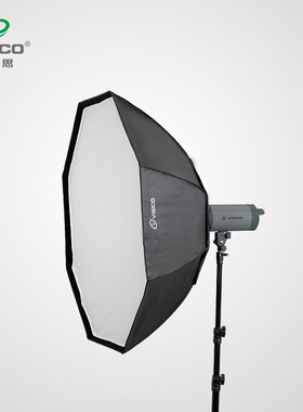 VISICO韦思 专业八角无网格柔光箱95cm 边围加宽