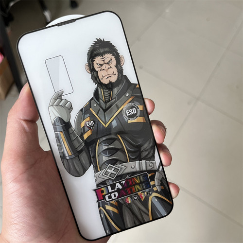 适用ip17大猩猩高清防尘钢化膜