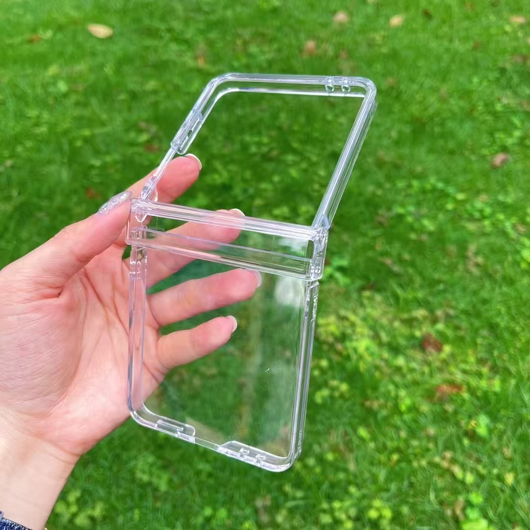 适用三星zflip7折叠透明手机壳