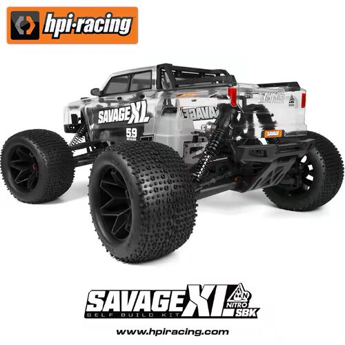HPI Savage XL 5.9 SBK油动1/8遥控四驱大脚车越野车车架版160550