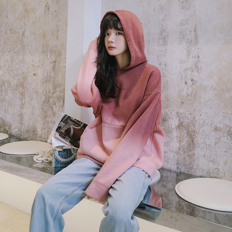 渐变卫衣7201P105控158,女装卫衣/绒衫,浙宝218