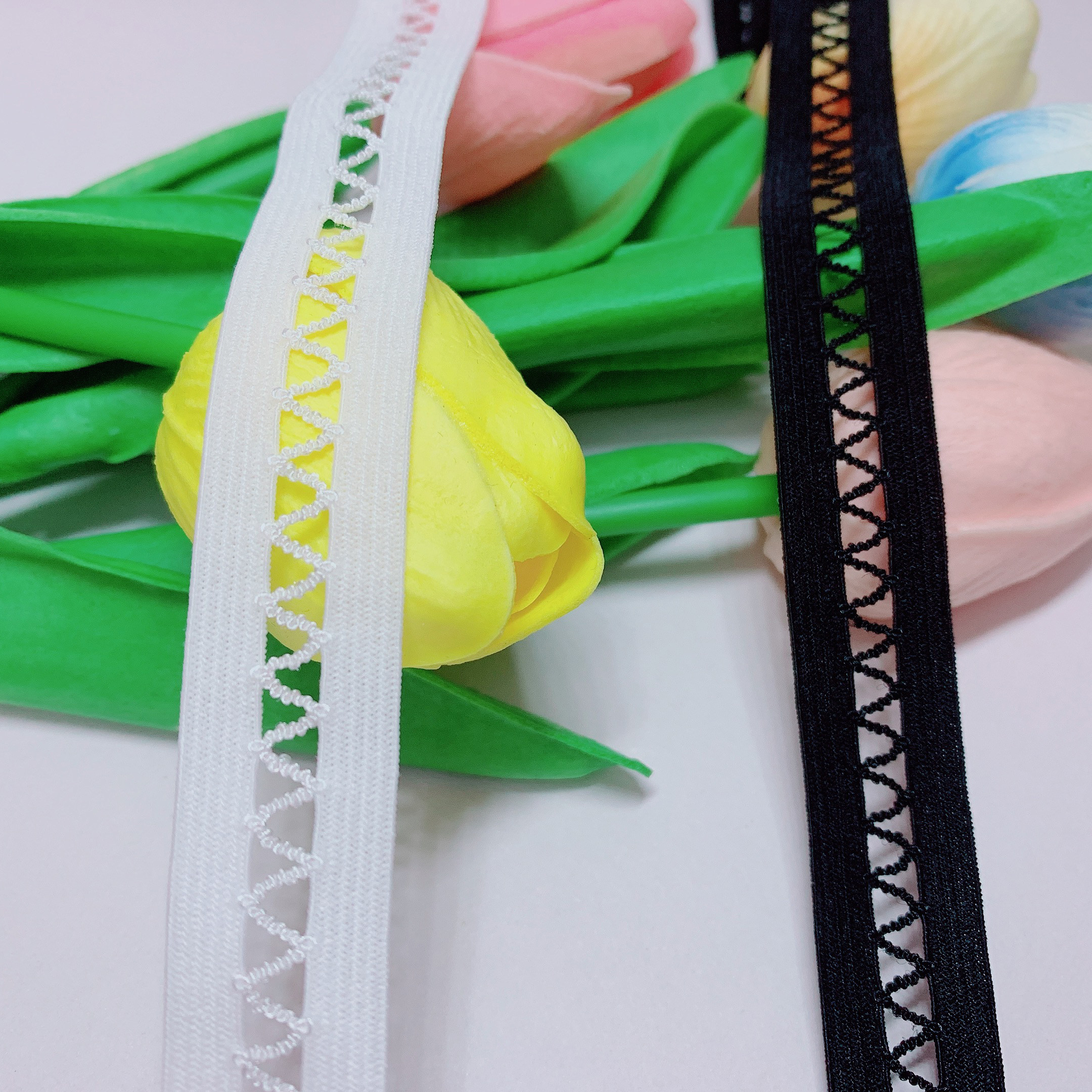 花边松紧弹力鱼丝织带服装辅料diy手工裤腰裙边箱包装饰配件材料