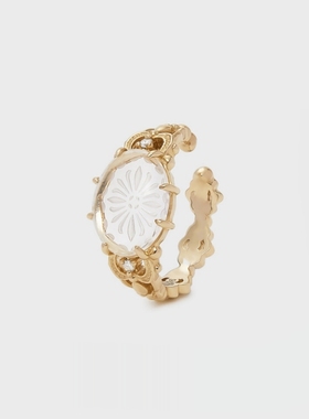 nojess女纯银日系戒指