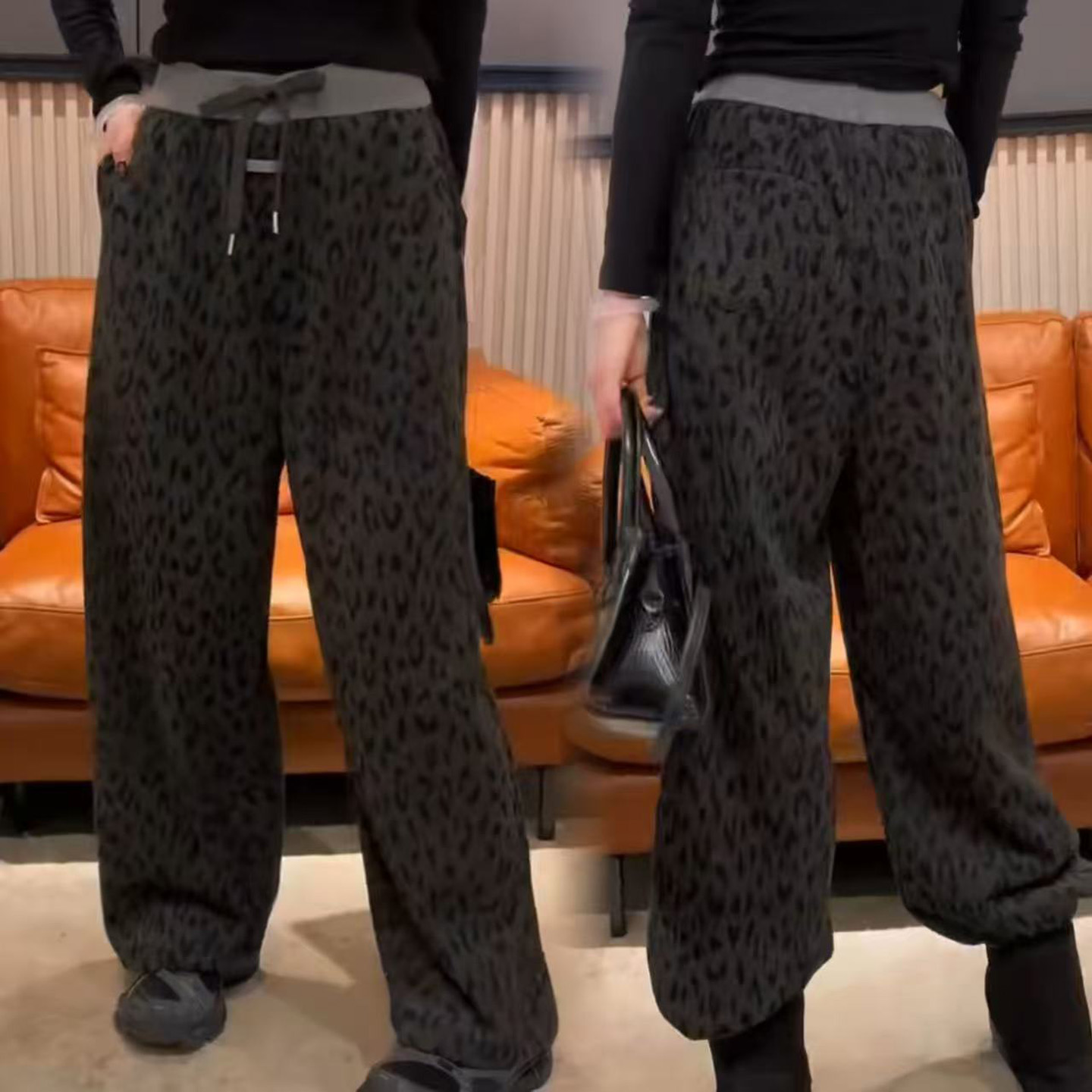 巨显瘦！胖妹妹，阔腿裤