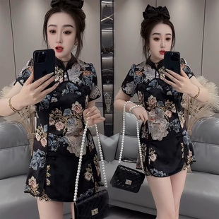 2025超火女装套装新中式国风元素夏日巨好看的小套装裙两件套裙子