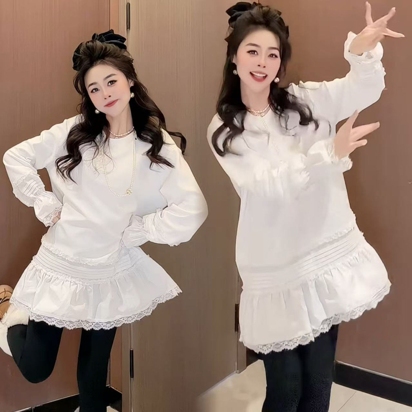 2025超火减龄连衣裙女甜美裙子