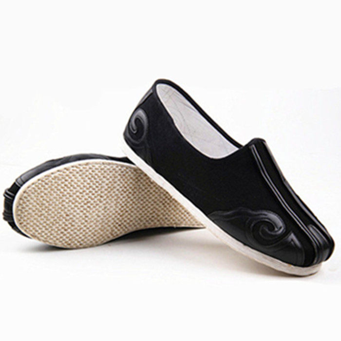 新品包邮老北京布鞋 男款手工千层底云头洒鞋一脚蹬踢死牛功夫鞋