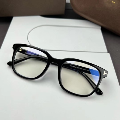 TF眼镜框TF5818-F-B全框眼镜架男女商务板材近视眼镜防蓝光配度数