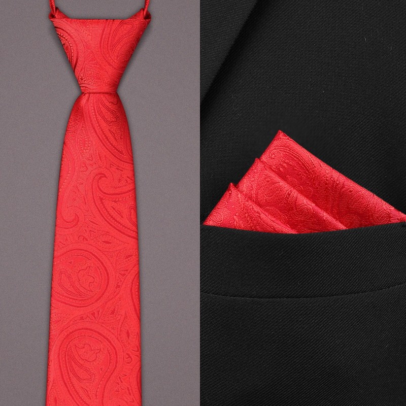新年限定 红色腰果花领带男士西装衬衫高级感结婚新郎免打结喜庆,服饰配件/皮带/帽子/围巾,领带,淘宝优惠券,粉丝福利购,淘宝优惠卷