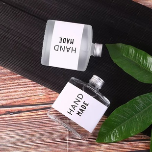 创意好看 空瓶子容器 冷萃咖啡玻璃瓶随手密封小酒瓶鲜榨果汁分装