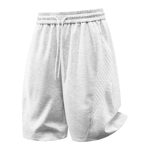 休闲运动风宽松短裤 抽绳五分裤 男士 薄款 运动穿搭 夏季 LUBINLIN美式