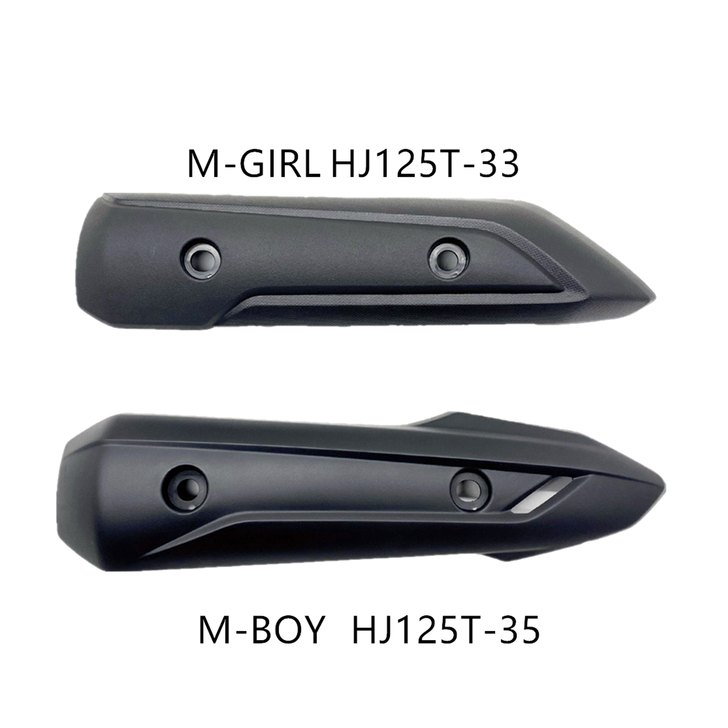 萌妹萌哥HJ125T-33/35排气管盖