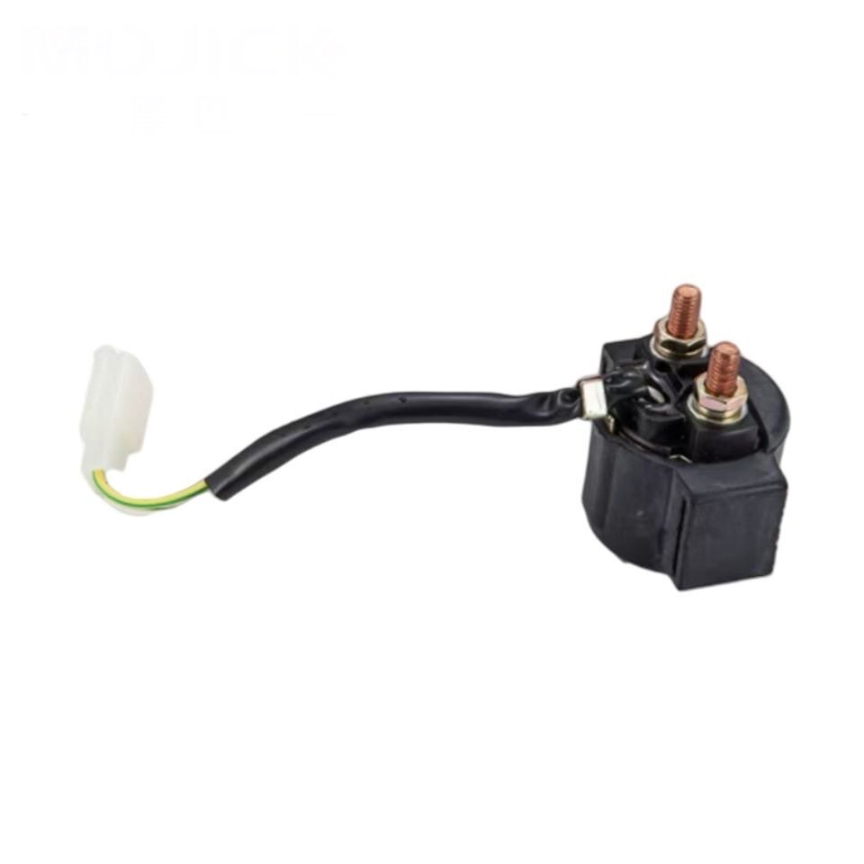 适用豪爵鹰钻HJ125T-10E/G/K原厂启动继电器起动继电器磁吸开关