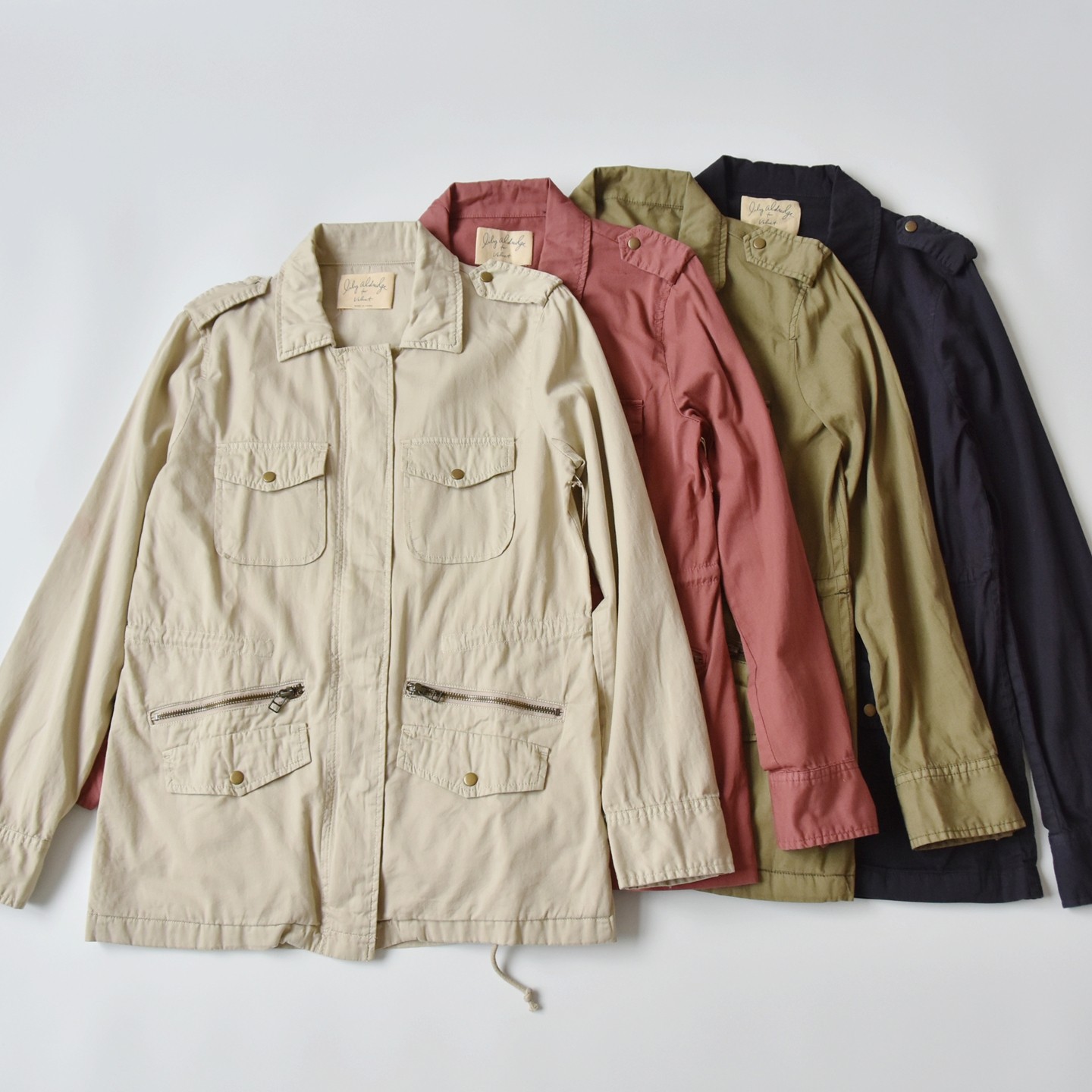 外贸女士春秋纯棉翻领多口袋工装风衣 美式复古宽松休闲百搭外套,女装/女士精品,风衣,淘宝优惠券,粉丝福利购,淘宝优惠卷