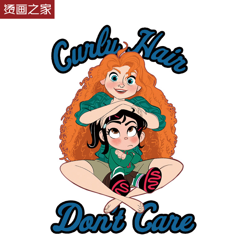 云妮洛普经典卡通烫画 挡风被印花箱包帽子图案贴画手工diy烫图