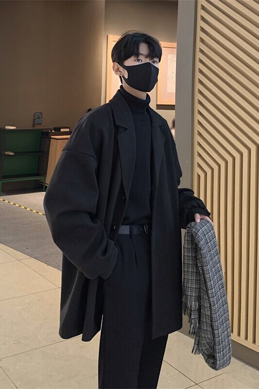 XZ413HW401-P130-2024秋装新款休闲潮流宽松高品质男士大衣外套,女装短外套,星座413（原星座105C）